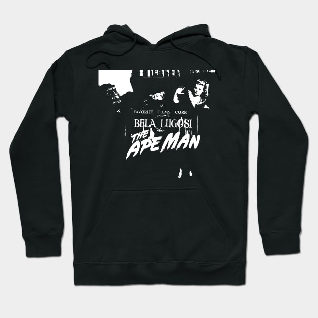 Bela Lugosi is The Ape Man Hoodie by MacSquiddles